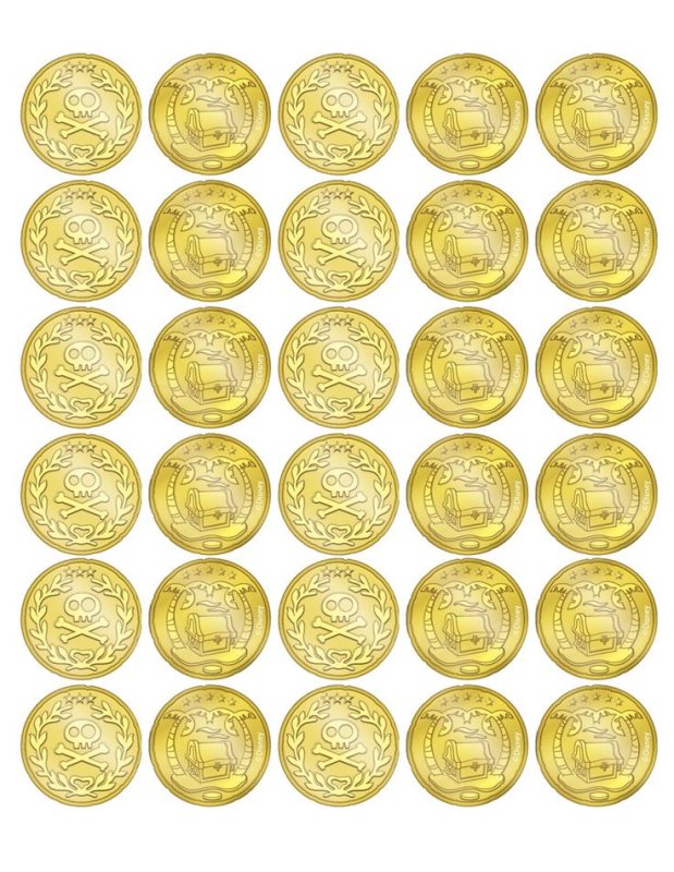 Пиастры пиратские монеты