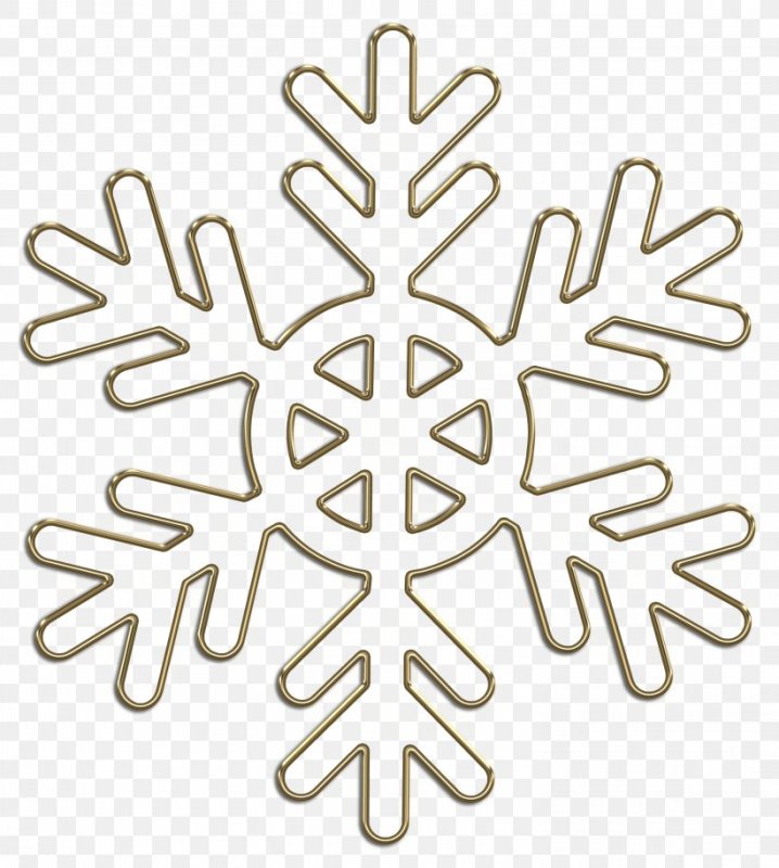 Шаблоны снежинок