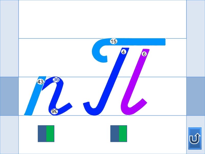 Элементы буквы п