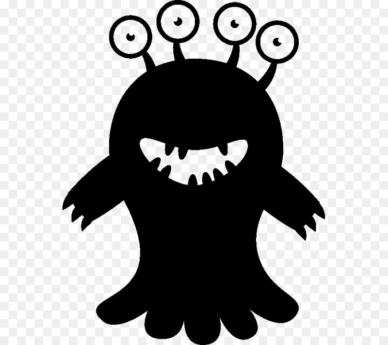 Стикер монстрик