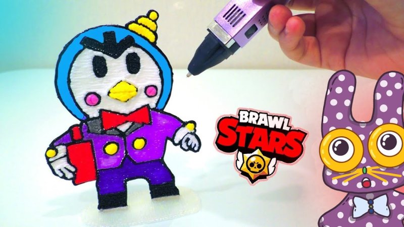 БРАВЛ старс из 3д ручки