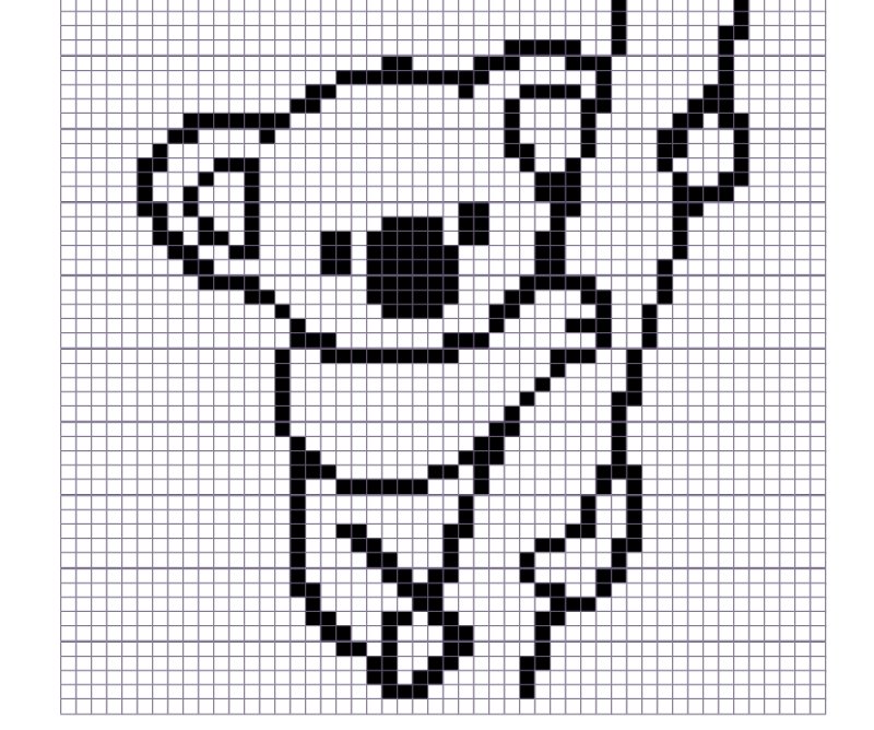 Рисунки по клеточкам схемы