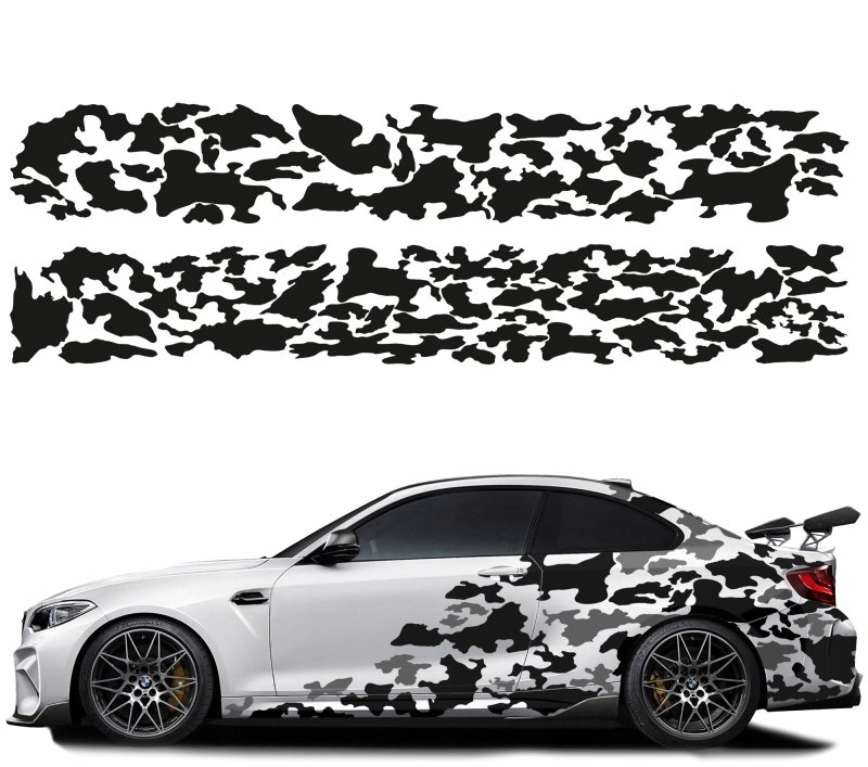 Трафарет для камуфляжа на авто