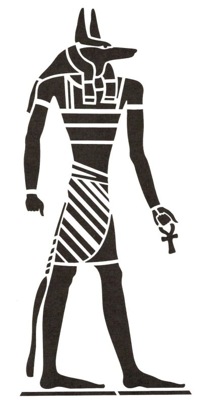 Анубис Египет орнамент