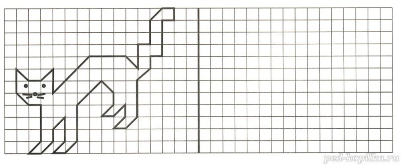 Рисование по клеточкаv