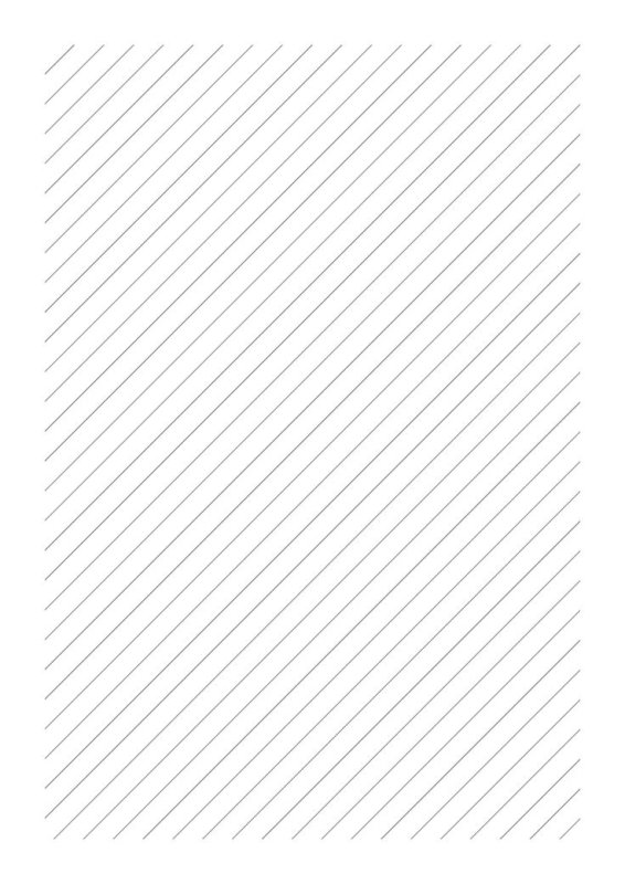 Разлиновка косая а4