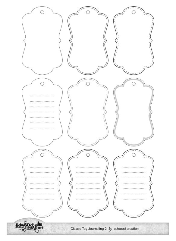 Бирка шаблон для печати