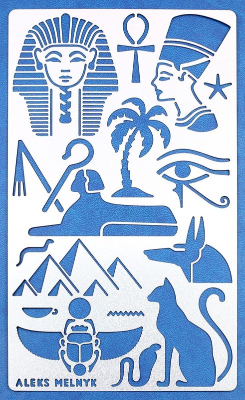 Древний Египет трафарет