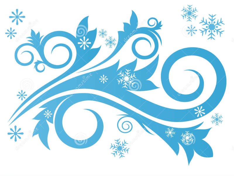 Зимний орнамент