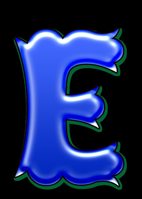 Красивые разноцветные буквы