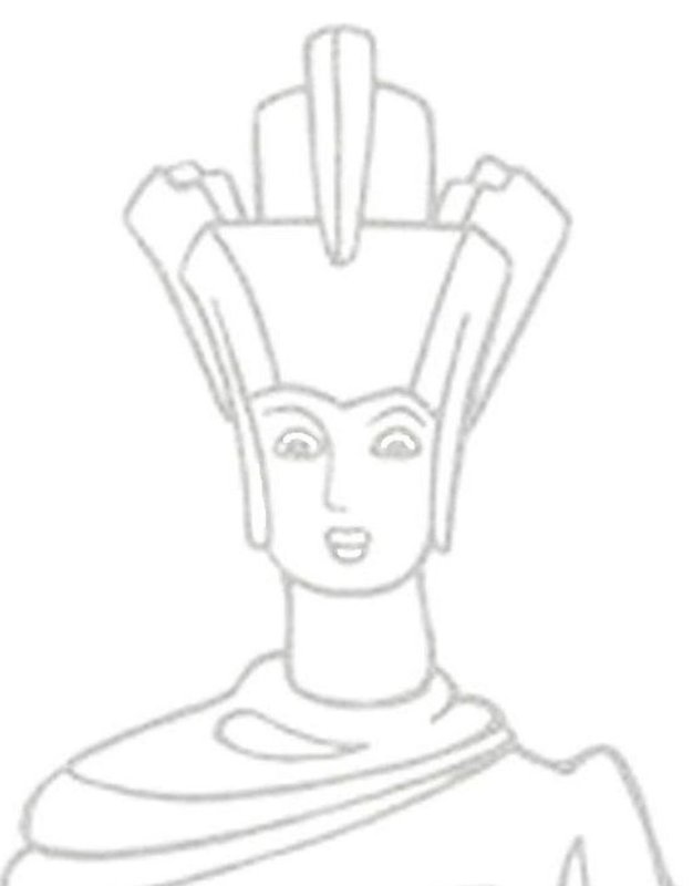 Лицо снежной королевы