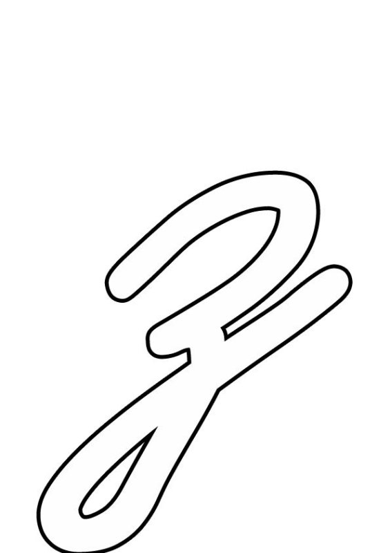 Прописные буквы для вырезания