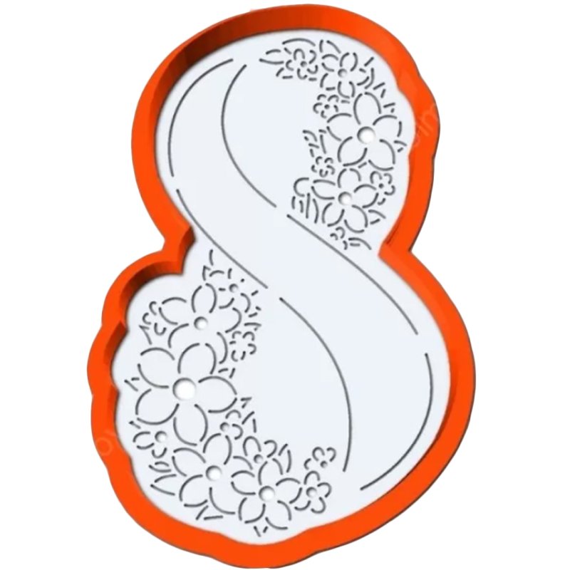 Трафарет 8 для пряников