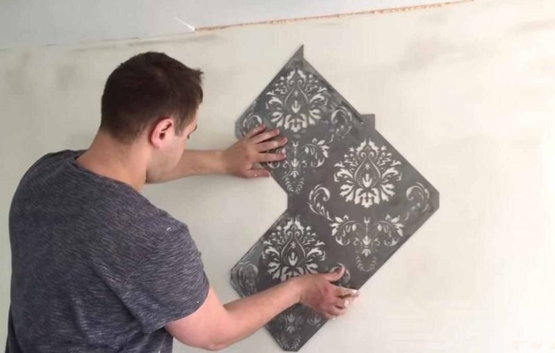 Трафареты для шпаклевки стен