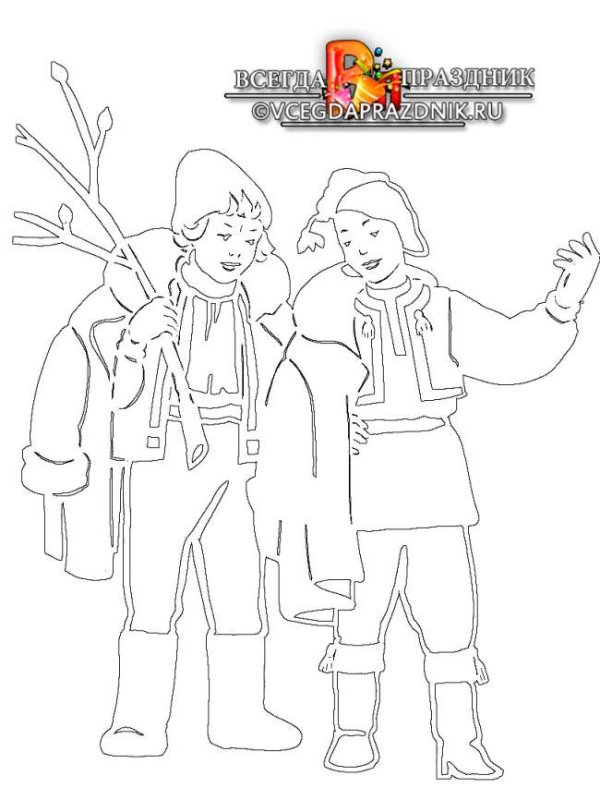 Вытанки 12 месяцев сказка