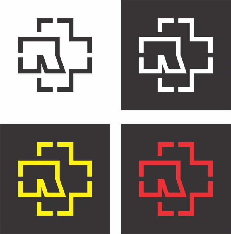 Наклейки рамштайн