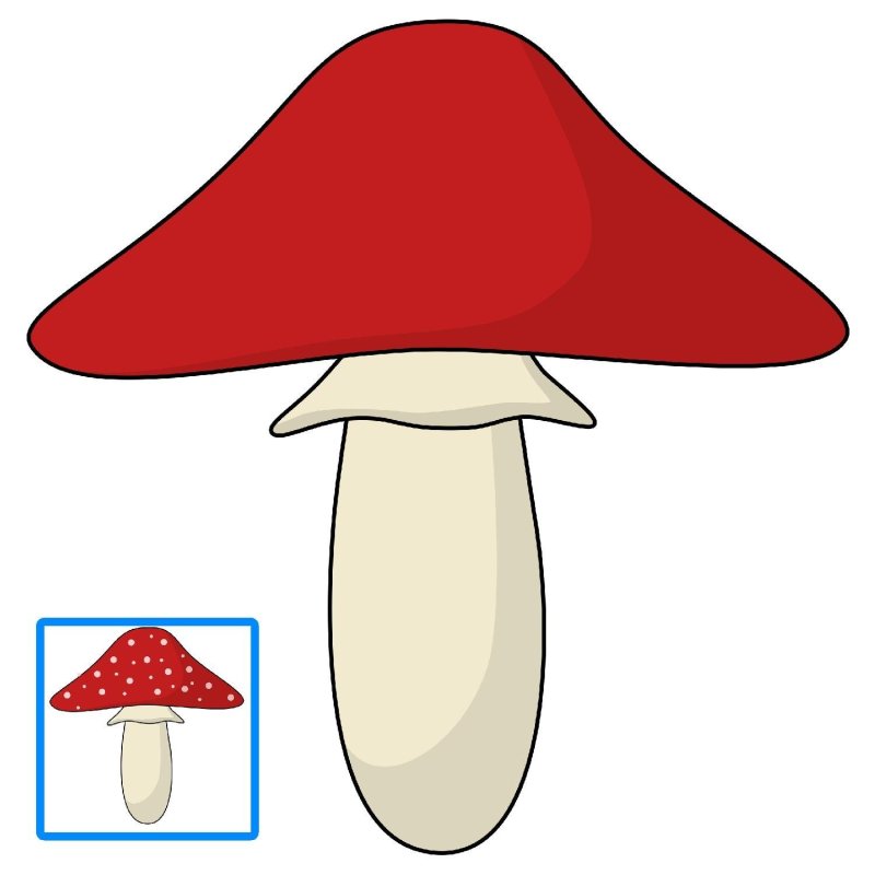 Мухомор для дошкольников