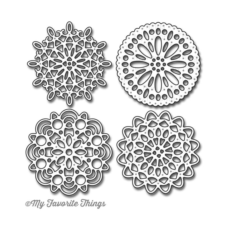 Трафарет "ажурная салфетка"