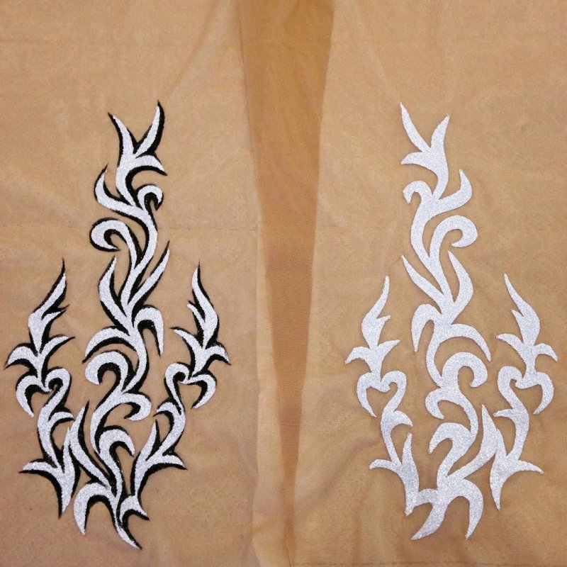 Орнамент для гимнастического купальника