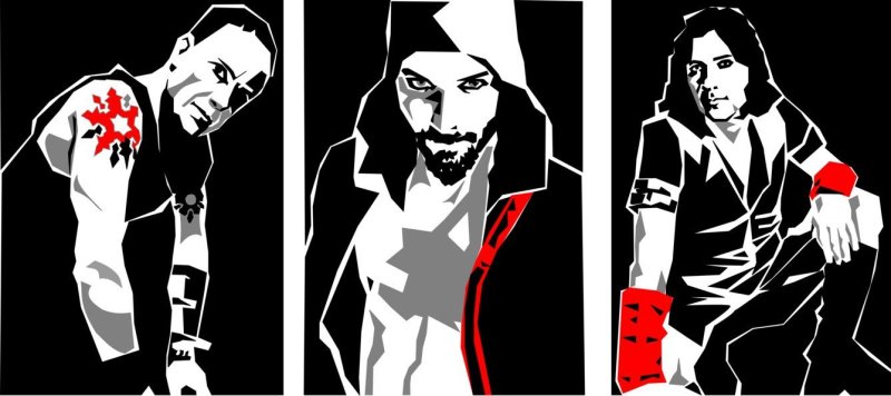 Рамштайн силуэты