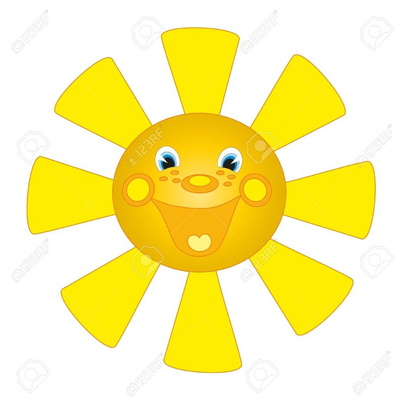 Солнце рисунок