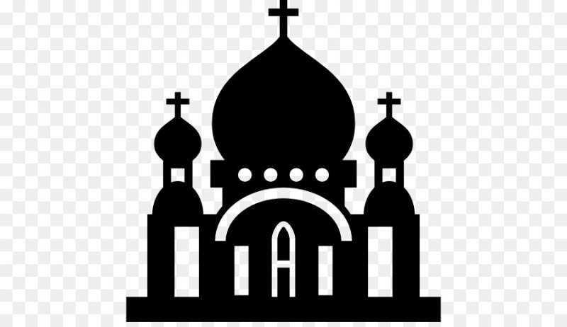 Церковь силуэт
