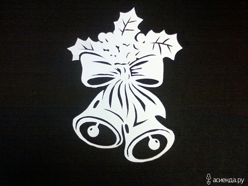 Вытынанки колокольчики