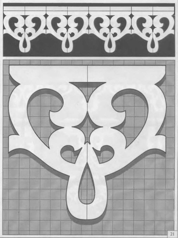 Трафареты для прорезной резьбы наличники для окон