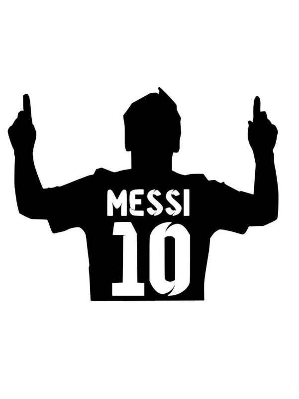 Месси силуэт