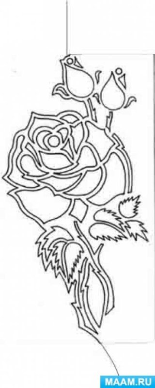 Ажурные трафареты для открыток