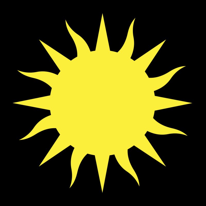 Солнце рисунок