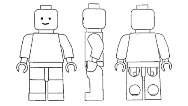 Лего человек модель