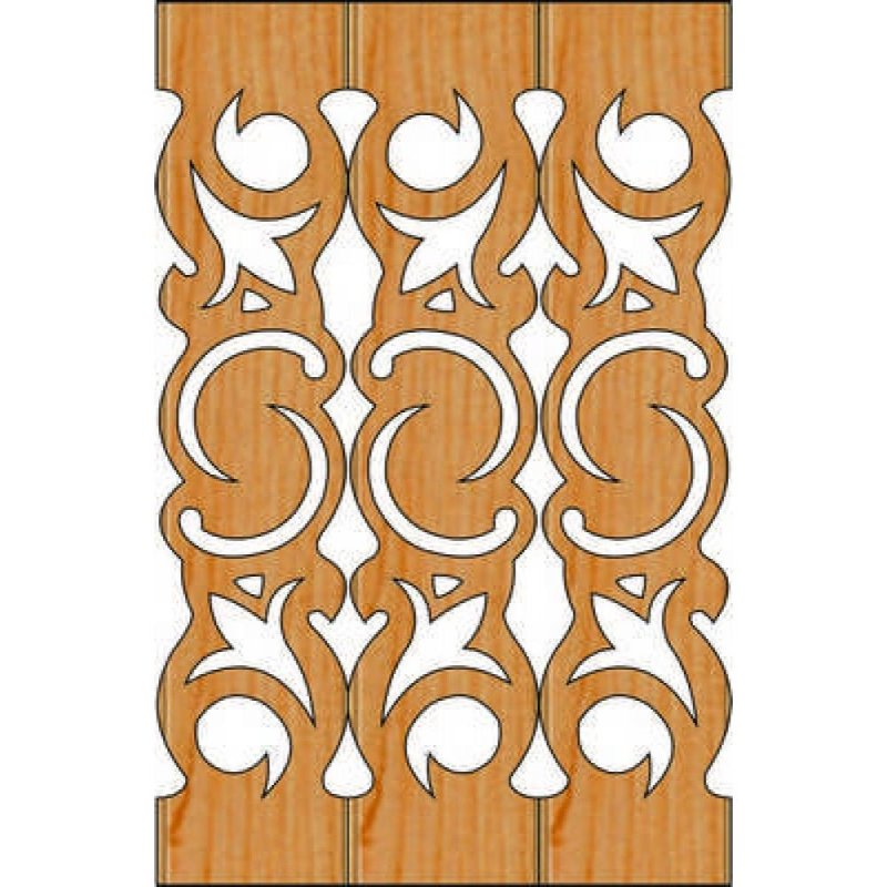 Прорезная резьба балюстрада