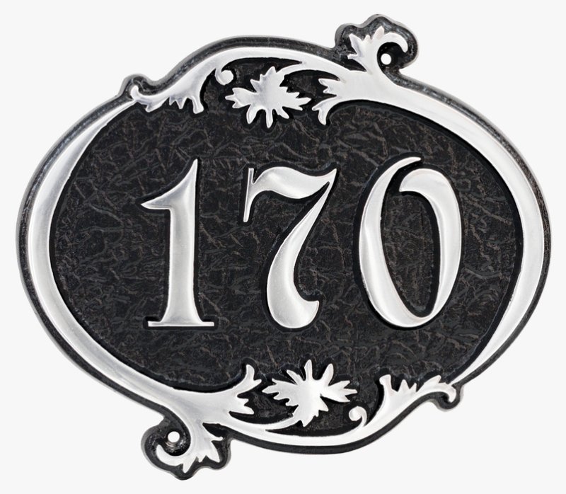 Табличка с номером квартиры