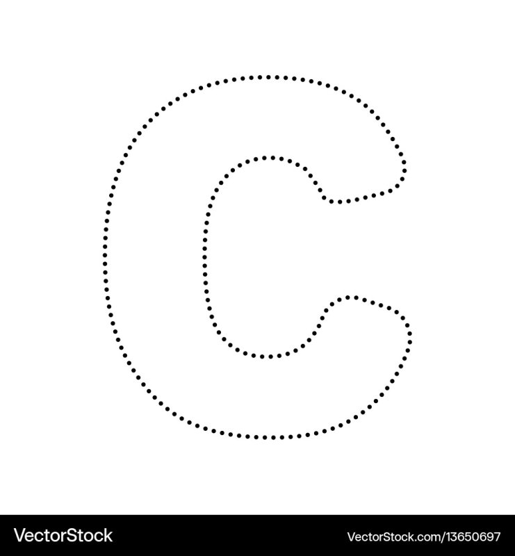 Обведи буквы по контуру