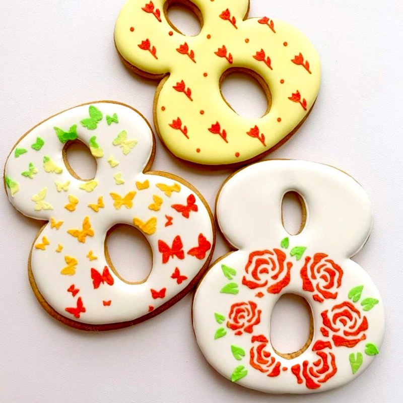 Форма для пряника восьмерка