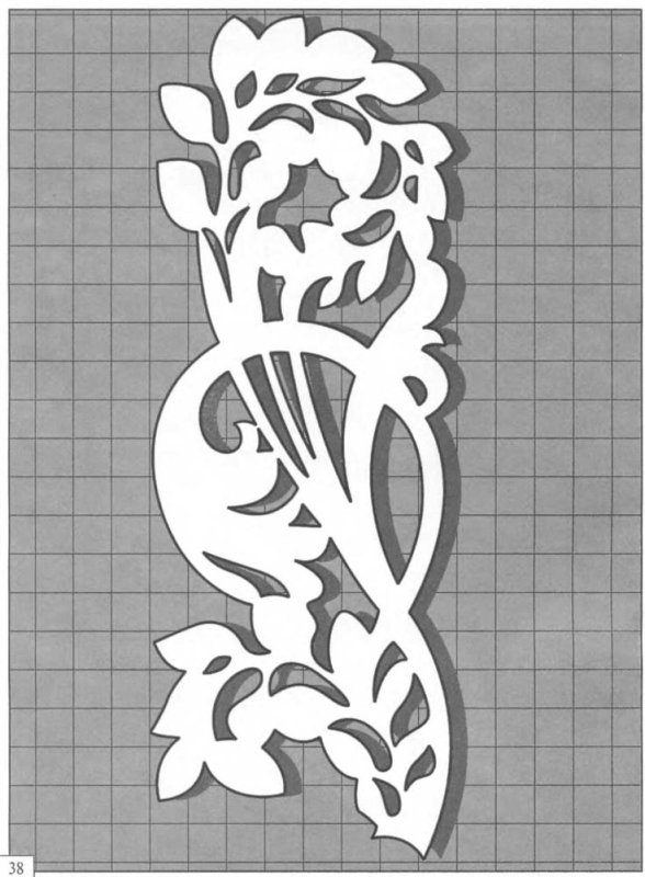 Орнамент прорезной резьбы