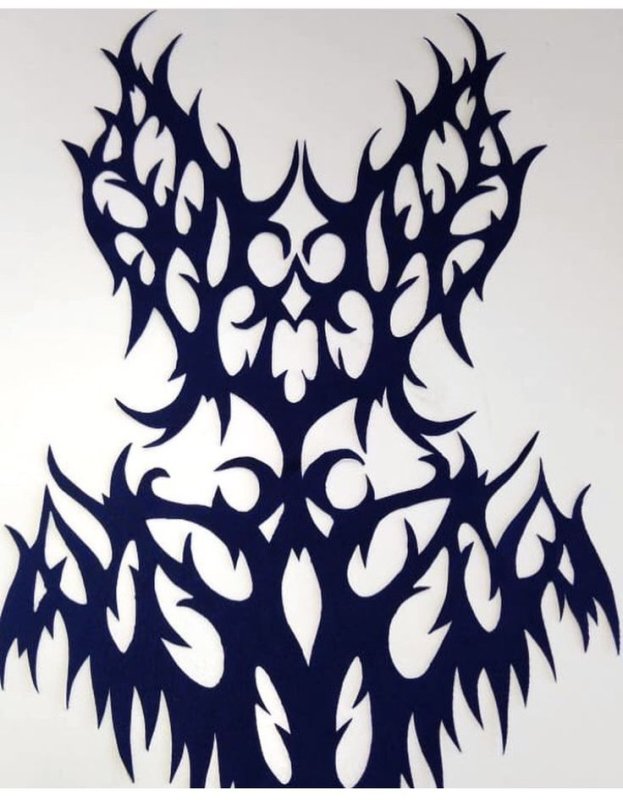 Трафареты орнаментов для купальников