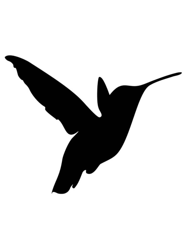 Силуэт птицы