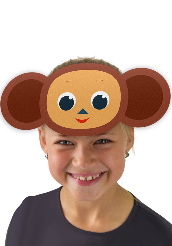 Маска Чебурашки