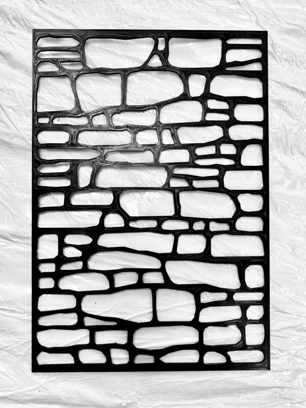 Гибкий трафарет