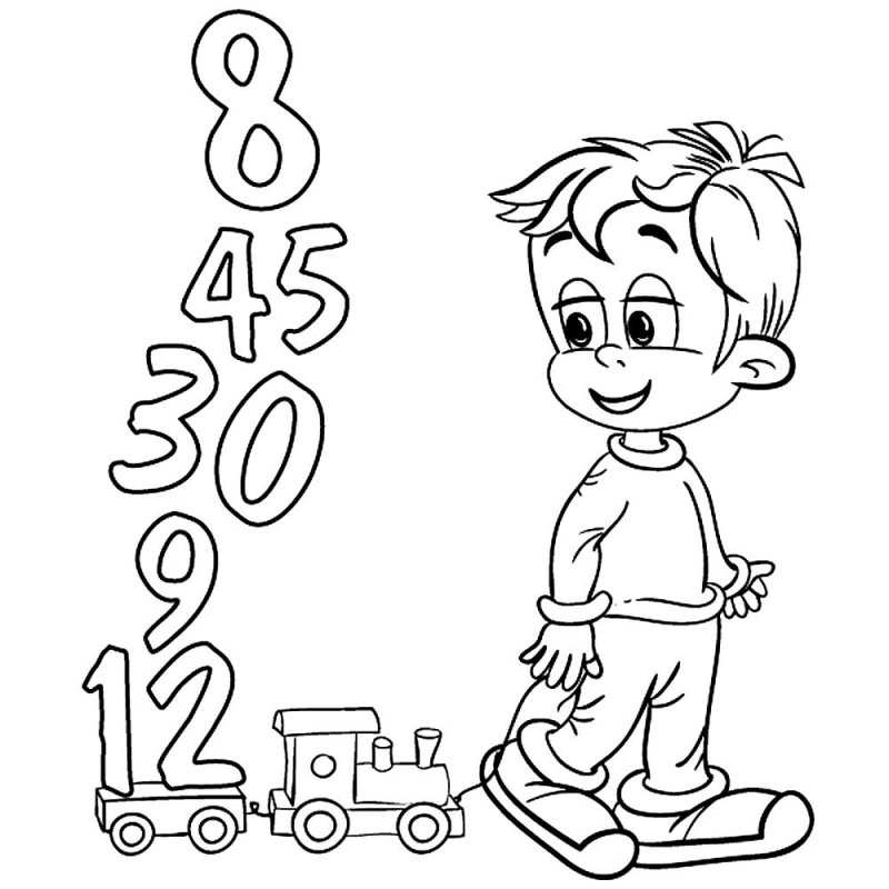 Раскраски для садика