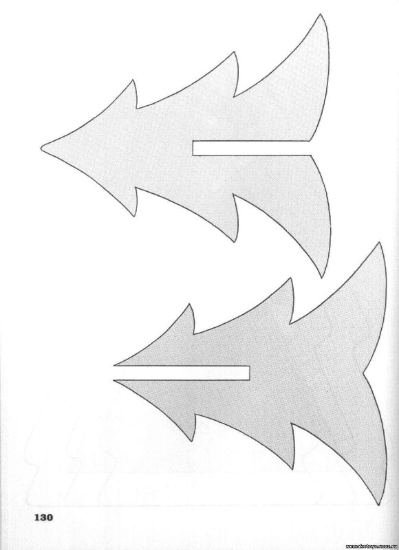 Шаблон елки