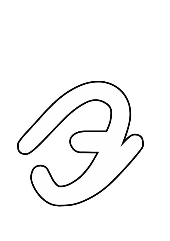 Красивые печатные буквы маленькие