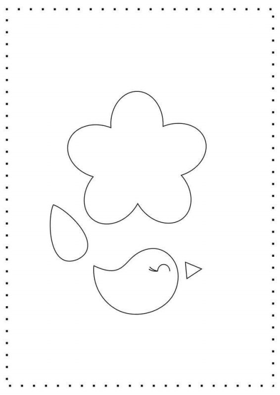 Выкройки игрушек из фетра для мобиля