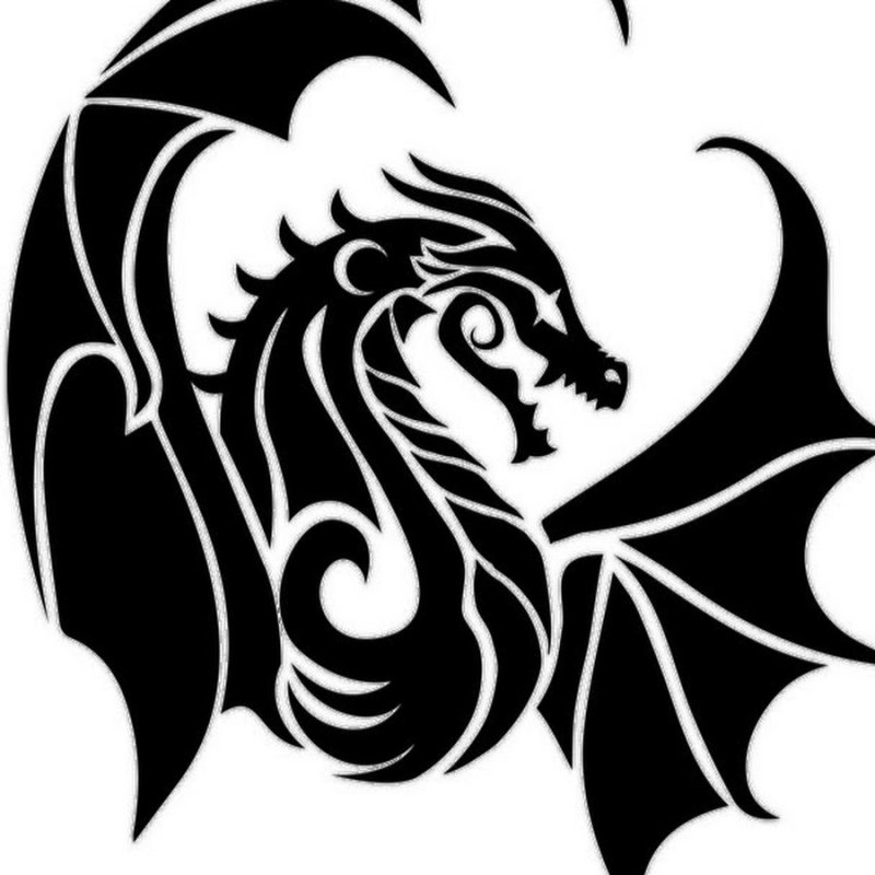 Векторный дракон