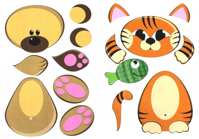 Заготовки для аппликаций