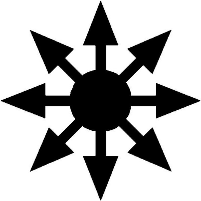 Восьмиконечная звезда символ хаоса