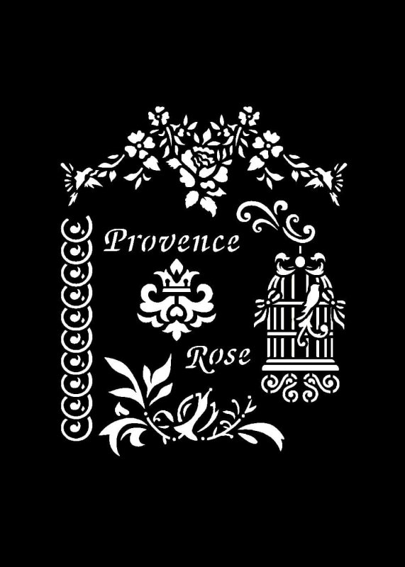 Трафарет Прованс