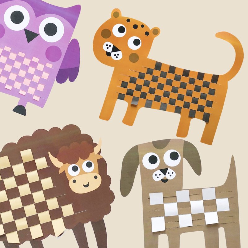 Плетение из бумажных полос